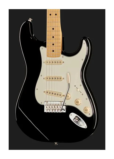 Fender Player II Strat MN BLK, curve del body viste dall'alto