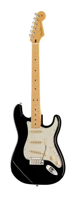Fender Player II Strat MN BLK fotografato frontalmente
