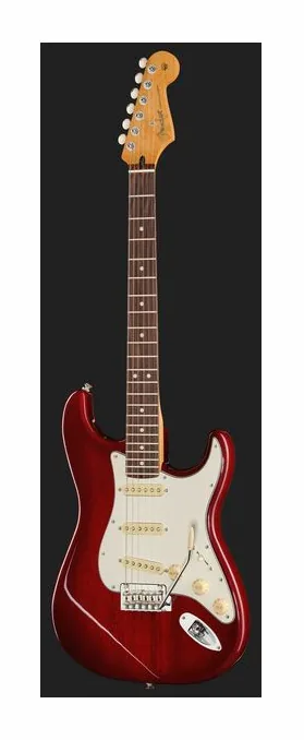 Fender Player II Strat RW TCB, manico e tastiera visti di lato