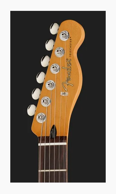Fender Player II Tele RW AQB, capotasto e prime posizioni della tastiera