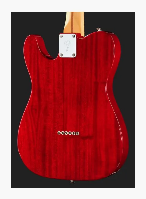 Fender Player II Tele RW CHRY, vista posteriore del corpo