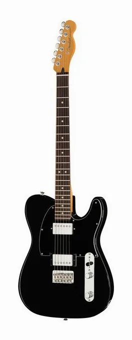 Fender Player II Tele HH RW BLK fotografato frontalmente
