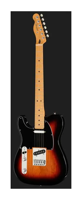 Fender Player II Tele LH MN 3TS, corpo e verniciatura in primo piano