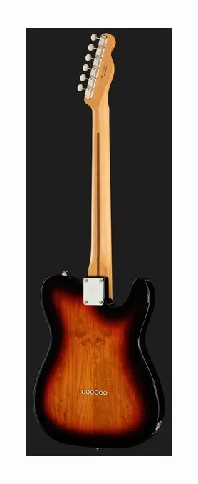 Fender Player II Tele LH MN 3TS, paletta con meccaniche e logo