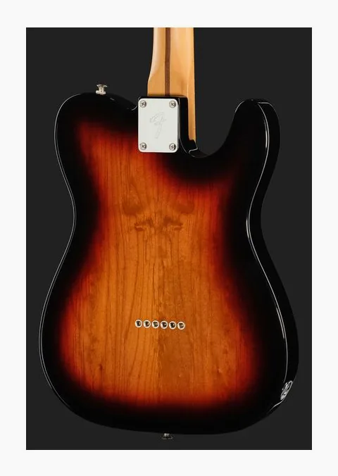 Fender Player II Tele LH MN 3TS, vista posteriore del corpo