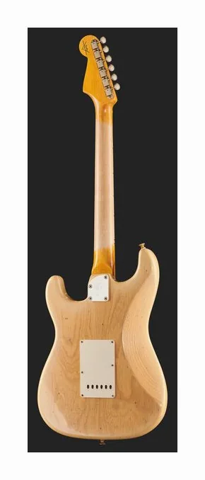 Fender Postmodern Strat MN NAB Relic, vista posteriore del corpo