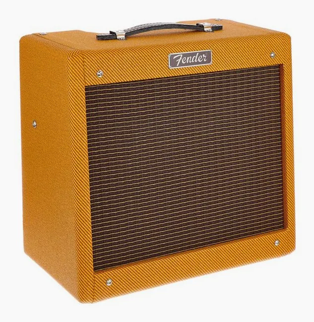 Fender Pro Junior IV, vista dall'alto della testata