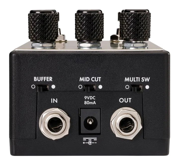 Fender Pugilist Distortion V2, footswitch in primo piano