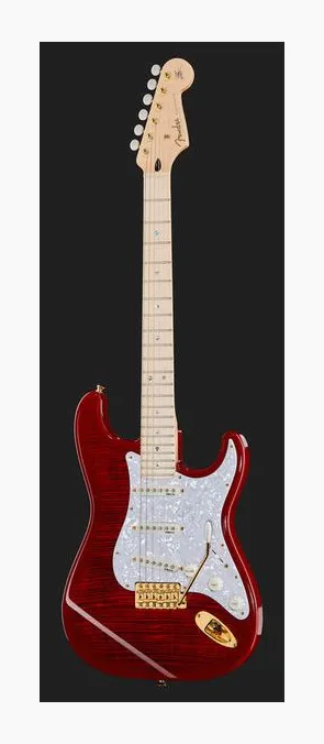 Fender Richie Kotzen Stratocaster TRB, capotasto e prime posizioni della tastiera
