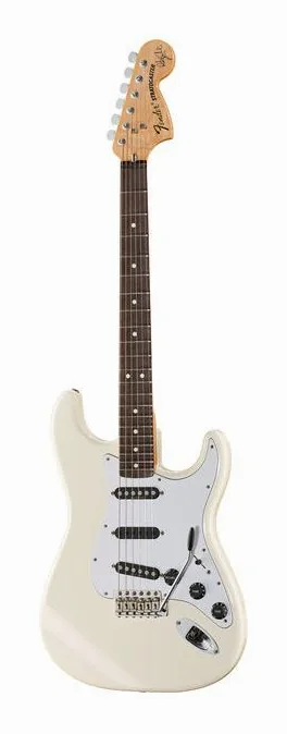 Fender Ritchie Blackmore Strat in primo piano frontale