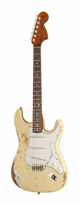 Fender Roasted Pro Strat HR AVW visto di fronte
