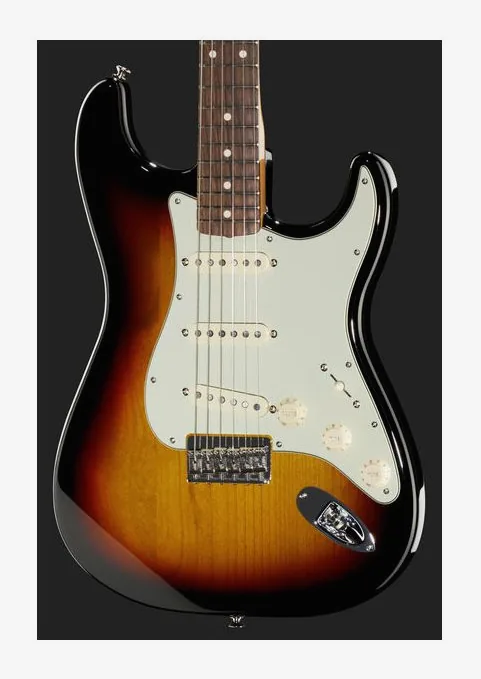 Fender Robert Cray Standard 3TSB, profilo laterale del corpo