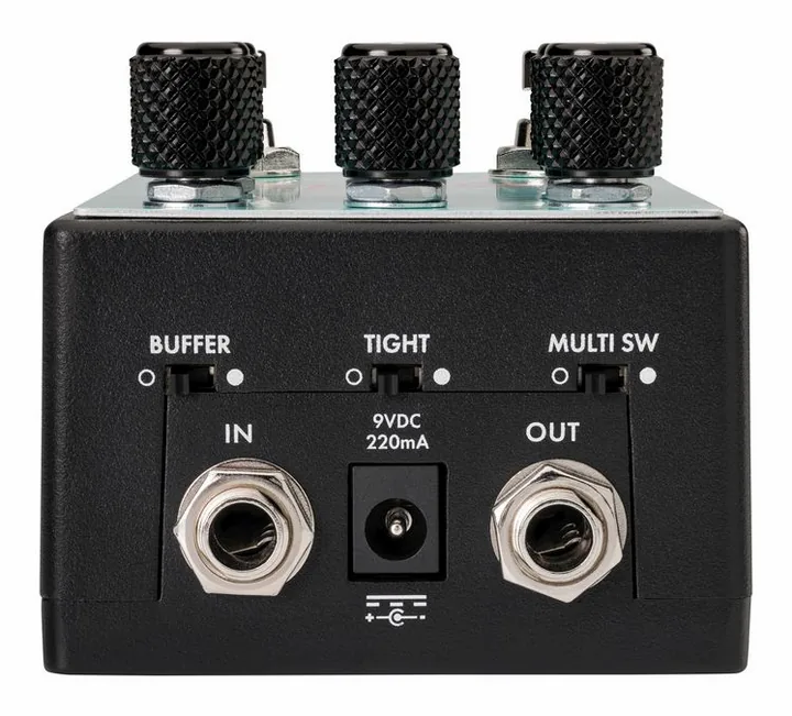 Fender Santa Ana Overdrive V2, led e interruttore a pedale