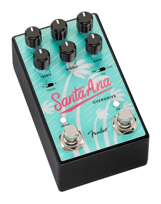 Fender Santa Ana Overdrive V2 fotografato frontalmente