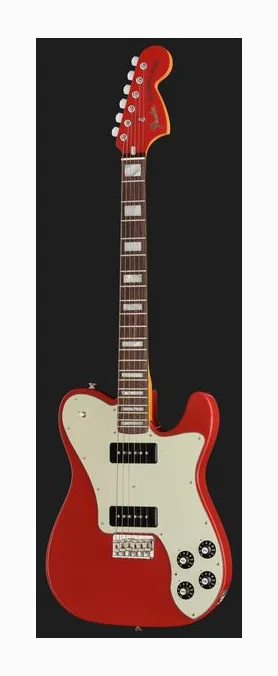 Fender Shiflett Tele Dlx DKR, vista posteriore del corpo