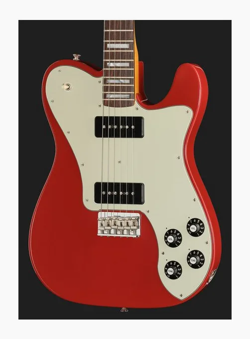 Fender Shiflett Tele Dlx DKR, ponte e meccaniche di intonazione