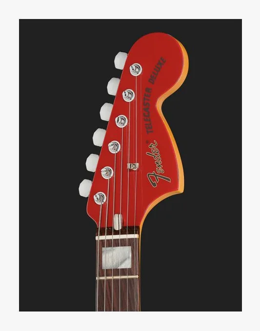Fender Shiflett Tele Dlx DKR, pickup e manopole dei controlli