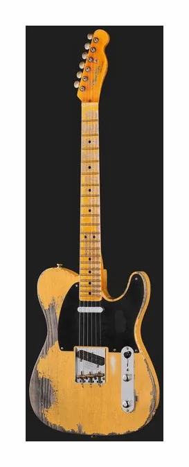 Fender Special 52 Tele SH Relic ANB, paletta con meccaniche e logo