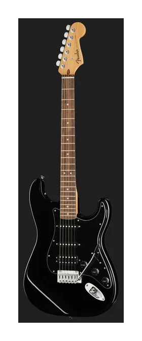 Fender Standard Strat HSS LRL BPG BLK, profilo laterale del corpo