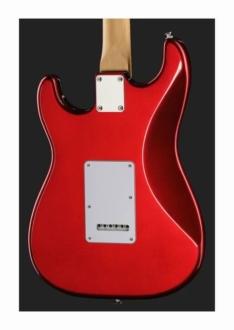 Fender Standard Strat HSS LRL WPG CND, vista posteriore del corpo
