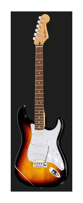 Fender Standard Strat LRL WPG 3TS, vista posteriore del corpo