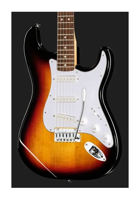 Fender Standard Strat LRL WPG 3TS, profilo laterale del corpo