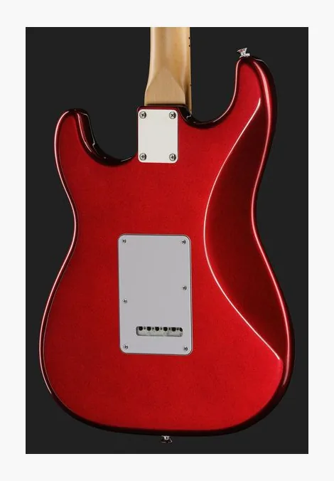 Fender Standard Strat MN WPG CND, paletta con meccaniche e logo