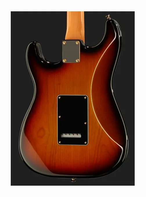 Fender Stevie Ray Vaughan, corpo e verniciatura in primo piano