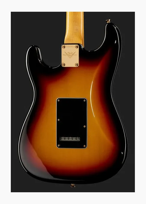 Fender Stevie Ray Vaughan Strat NOS, profilo laterale del corpo