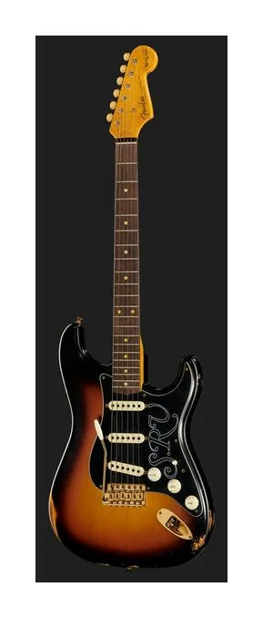 Fender Stevie Ray Vaughan Strat Relic, profilo laterale del corpo