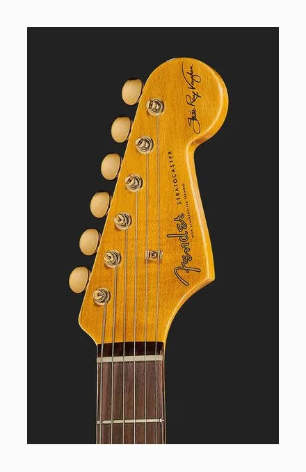 Fender Stevie Ray Vaughan Strat Relic, manico e tastiera visti di lato