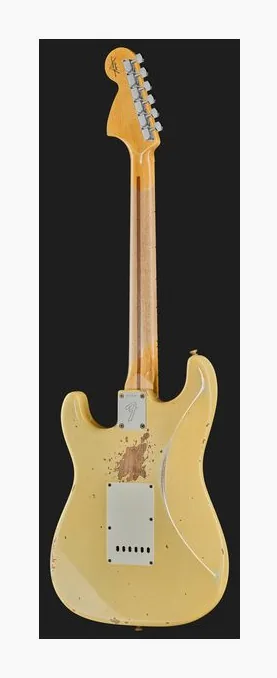 Fender 1969 Strat HR AVW, capotasto e prime posizioni della tastiera