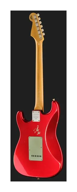Fender 1960 Strat MP Relic ACAR, curve del body viste dall'alto