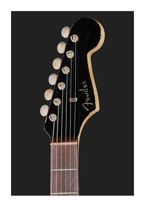 Fender 1960 Strat MP Relic Black, profilo laterale del corpo