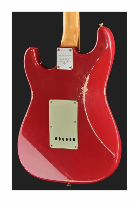 Fender 1960 Strat MP Relic DR, paletta con meccaniche e logo