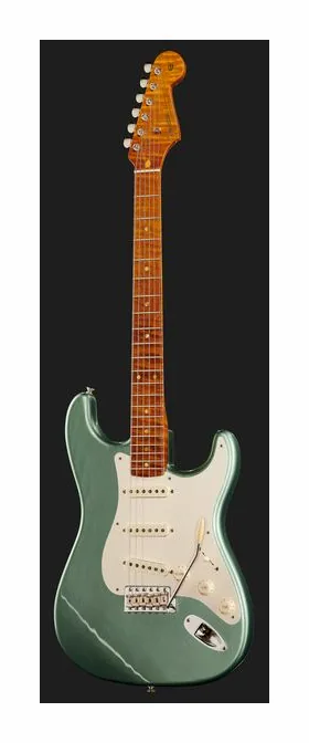 Fender Strat Roasted Pine CC ATGM, vista posteriore del corpo