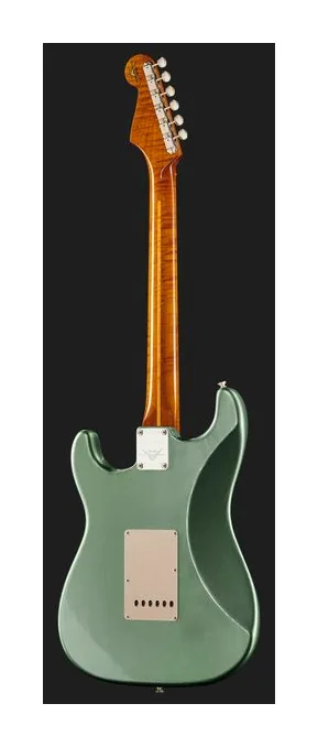 Fender Strat Roasted Pine CC ATGM, profilo laterale del corpo