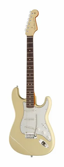 Fender Stratocaster Deluxe NOS AVW fotografato frontalmente