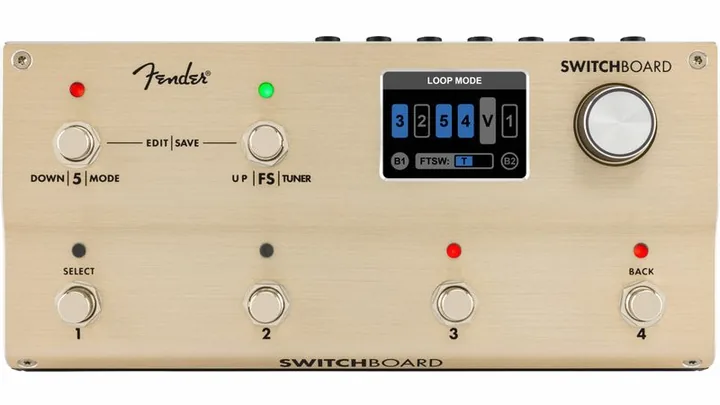 Fender Switchboard Effects Operator, ingressi e uscite laterali