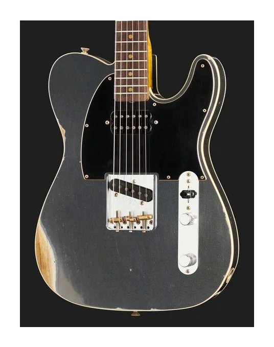 Fender Tele Custom HS ACFM Relic, curve del body viste dall'alto