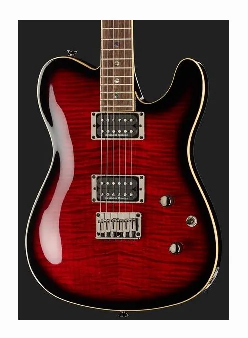 Fender Telecaster Custom FMT HH BCBIL, vista posteriore del corpo