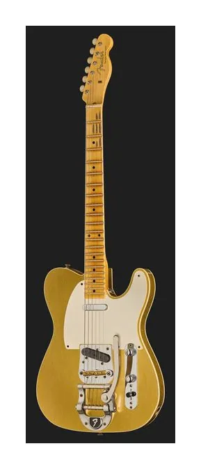 Fender Telecaster Custom JRN HLE GOLD, profilo laterale del corpo