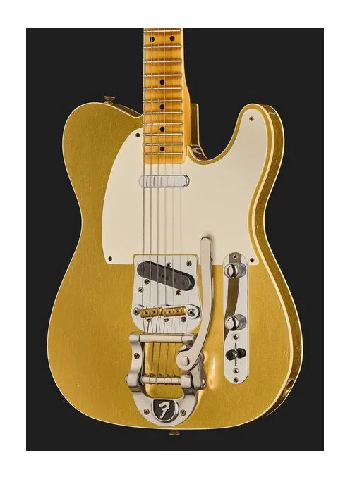 Fender Telecaster Custom JRN HLE GOLD, capotasto e prime posizioni della tastiera
