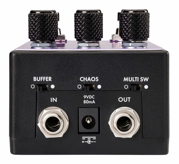 Fender The Pelt Fuzz V2, connettori sul retro dell'unita