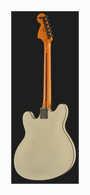 Fender Tom Delonge Starcaster SOW RF, capotasto e prime posizioni della tastiera