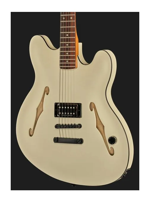 Fender Tom Delonge Starcaster SOW RF, corpo e verniciatura in primo piano