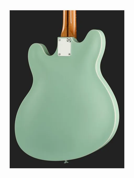 Fender Tom Delonge Starcaster SFG RF, paletta con meccaniche e logo