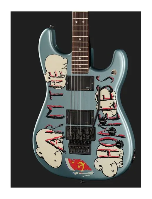 Fender Tom Morello Arm The Homeless, manico e tastiera visti di lato
