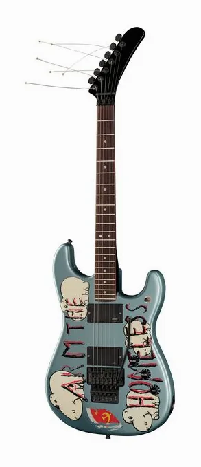 Fender Tom Morello Arm The Homeless in primo piano frontale