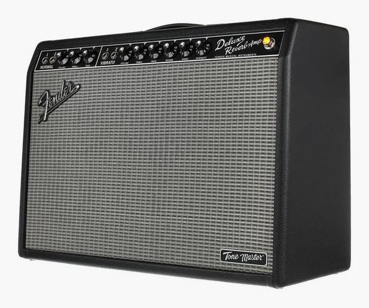 Fender Tone Master Deluxe Reverb, pannello dei controlli in primo piano